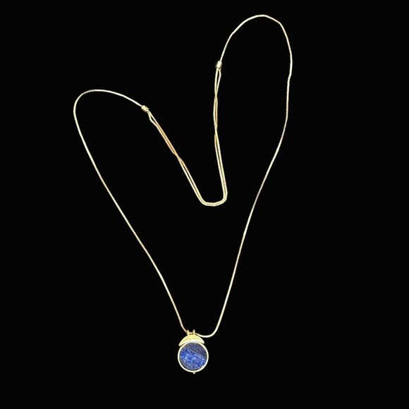 Madewell Lot of 3 Gold Tone Adjustable Necklaces Jewelry Pendant Chain - Picture 3 of 9